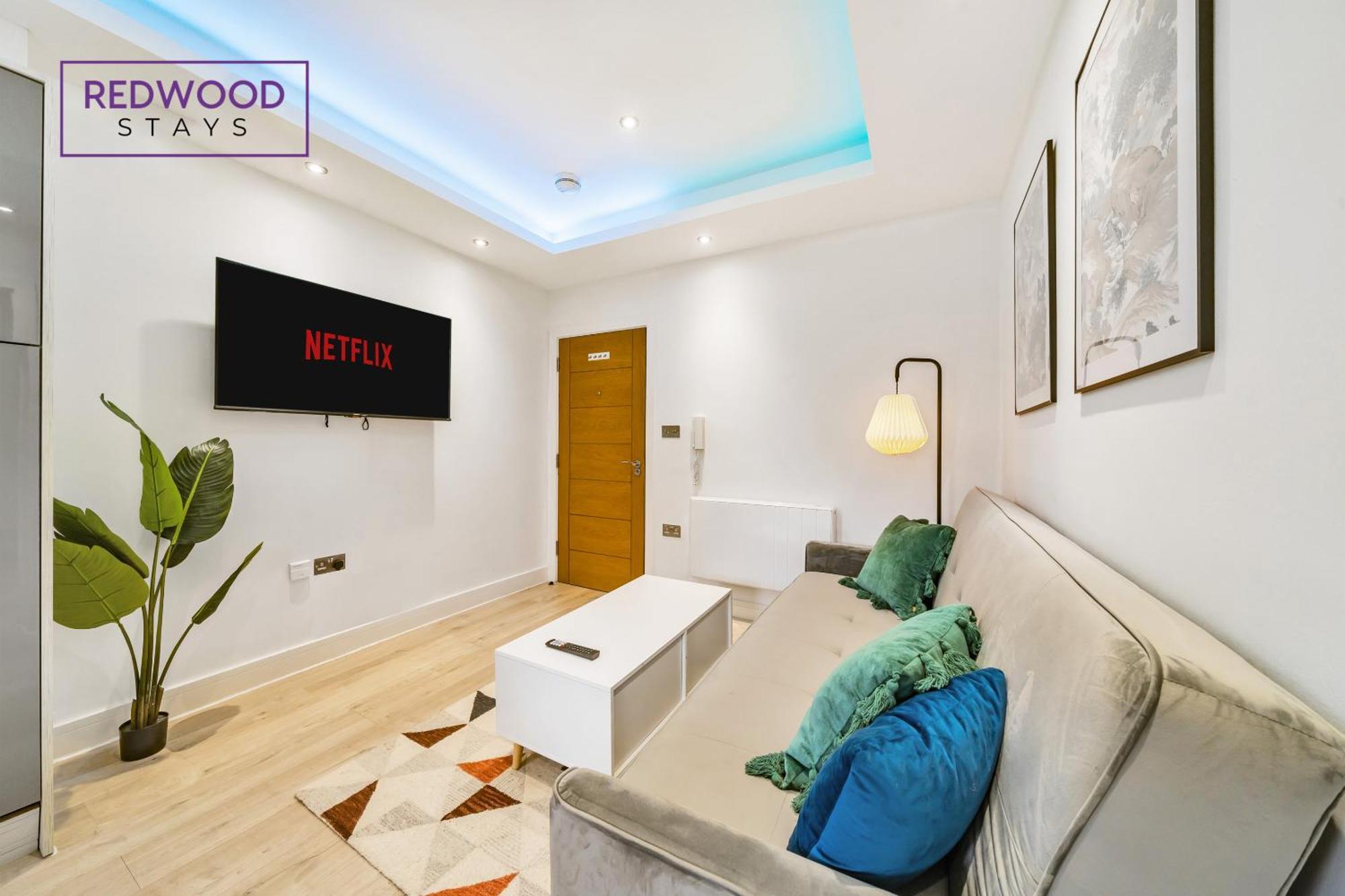 Brand New, 1 Bed 1 Bath, Modern Town Center Apartment, Netflix By Redwood Stays Aldershot Exterior foto