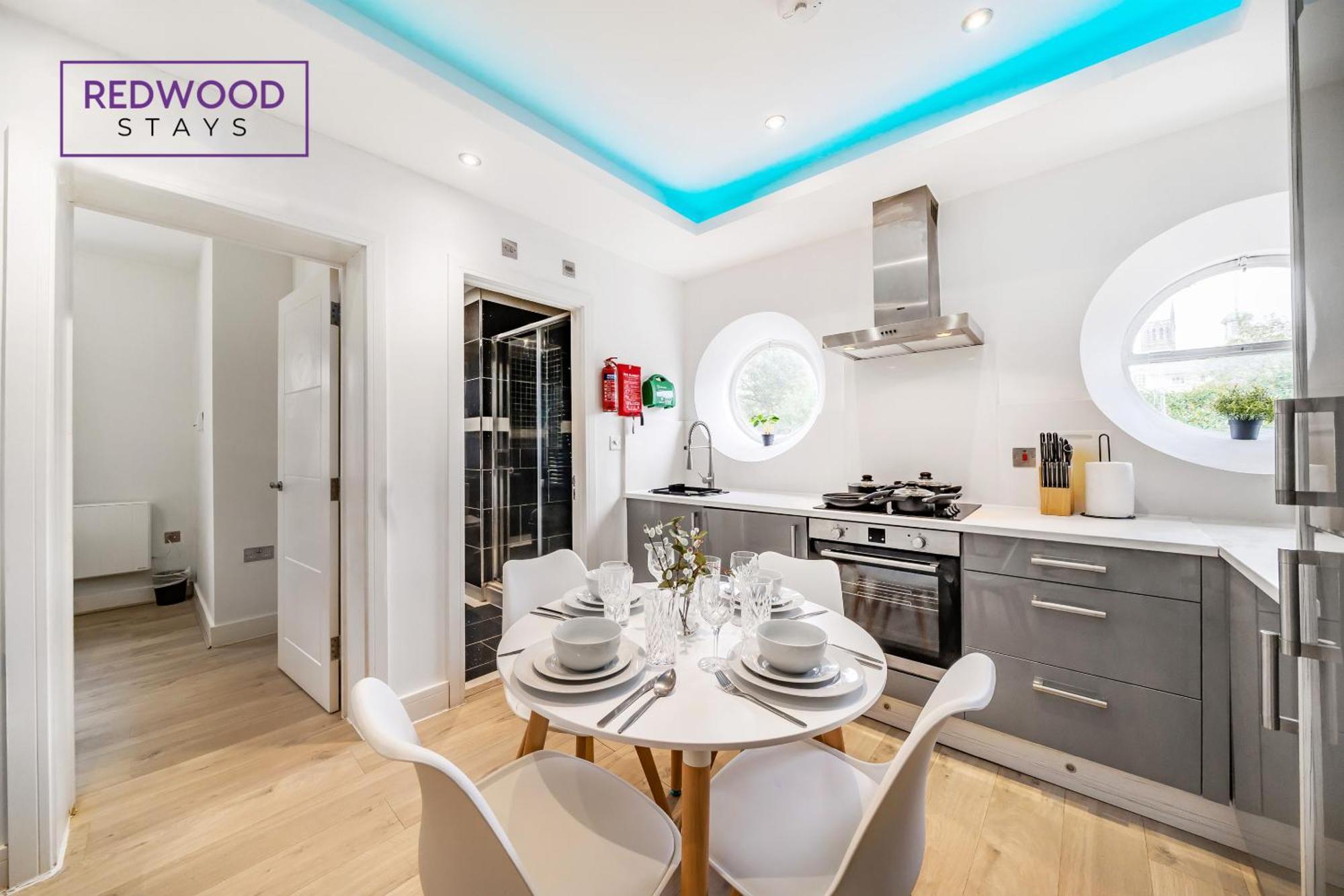 Brand New, 1 Bed 1 Bath, Modern Town Center Apartment, Netflix By Redwood Stays Aldershot Exterior foto